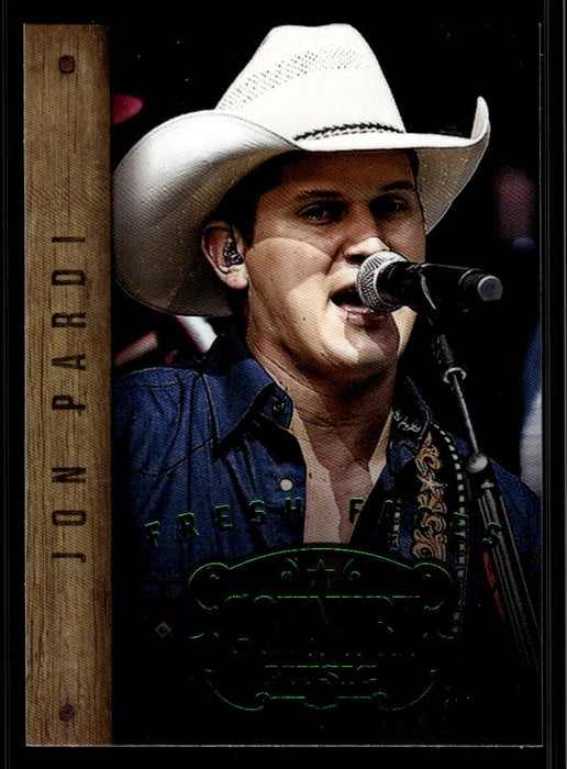 Jon Pardi 2014 Panini Country Music Front of Card