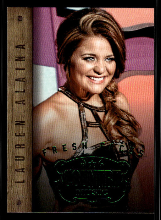 Lauren Alaina 2014 Panini Country Music Front of Card