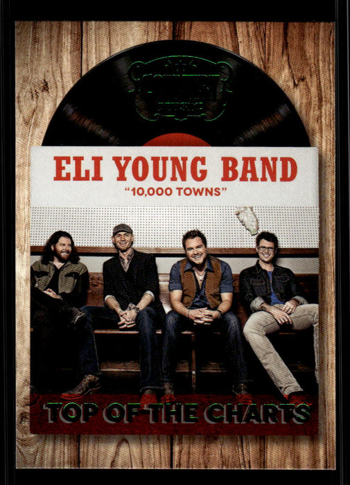 Eli Young Band 2014 Panini Country Music Front of Card