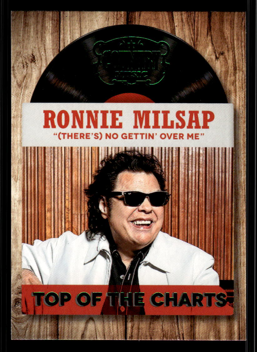 2014 Panini Country Music # 9 Ronnie Milsap Green Top of the Charts ...