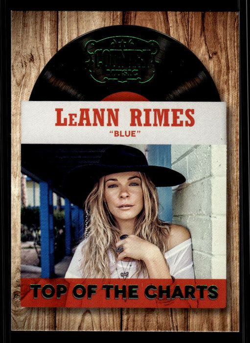 LeAnn Rimes 2014 Panini Country Music Front of Card