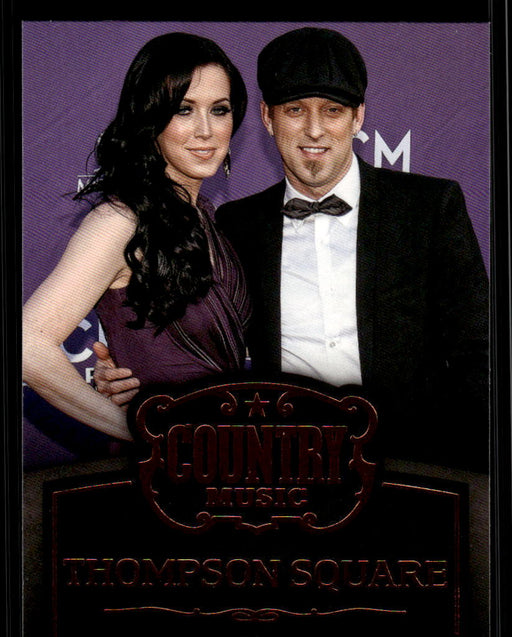 Thompson Square 2014 Panini Country Music Front of Card