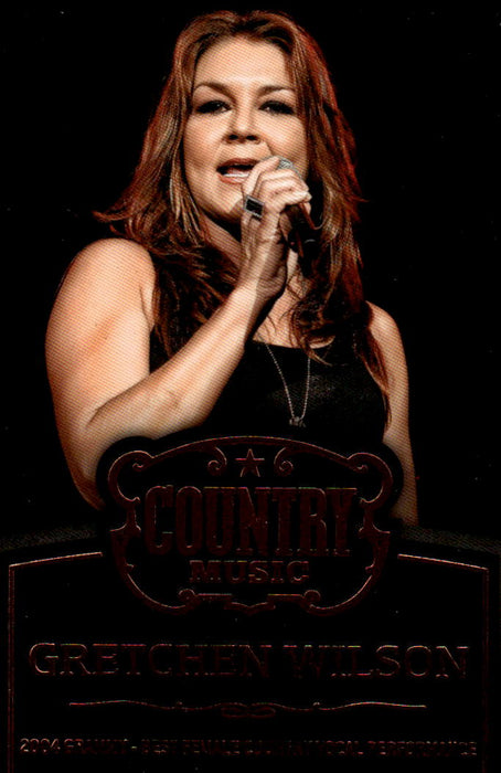 Gretchen Wilson 2014 Panini Country Music Front of Card