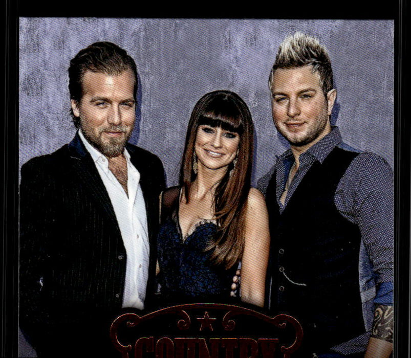 Gloriana 2014 Panini Country Music Front of Card