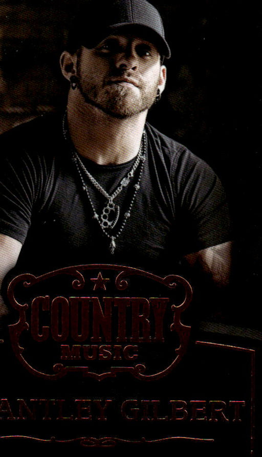 Brantley Gilbert 2014 Panini Country Music Front of Card