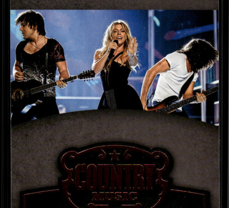 The Band Perry 2014 Panini Country Music Front of Card