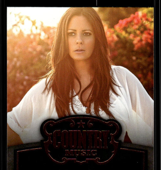 Sara Evans 2014 Panini Country Music Front of Card