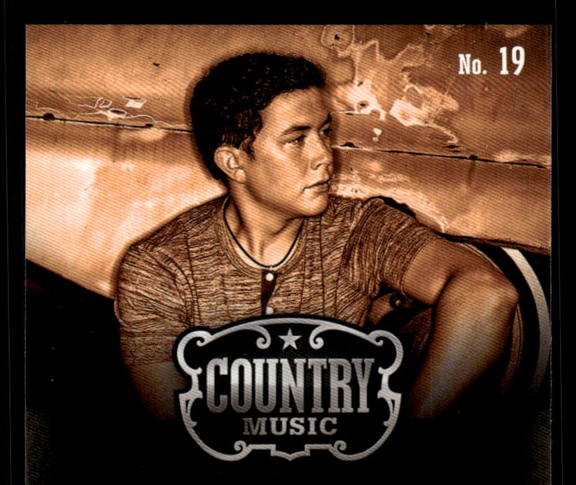 Scotty McCreery 2014 Panini Country Music Back of Card