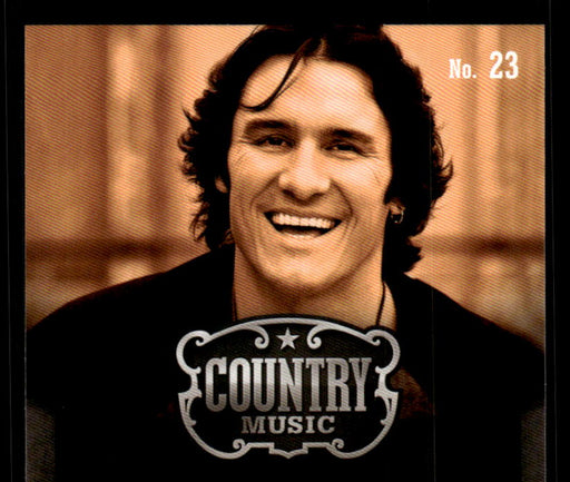 Joe Nichols 2014 Panini Country Music Back of Card