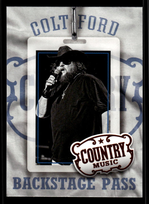 Colt Ford 2014 Panini Country Music Front of Card