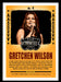 Gretchen Wilson 2014 Panini Country Music Back of Card