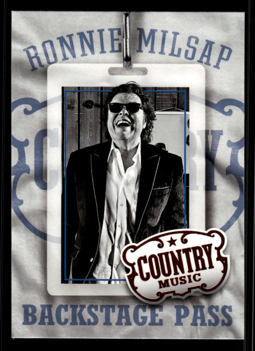 Ronnie Milsap 2014 Panini Country Music Front of Card