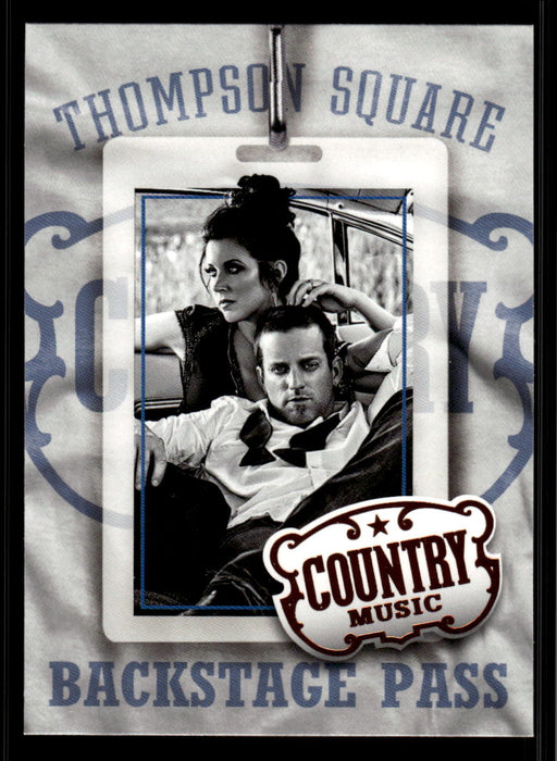 Thompson Square 2014 Panini Country Music Front of Card