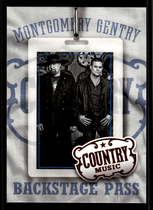 Montgomery Gentry 2014 Panini Country Music Front of Card