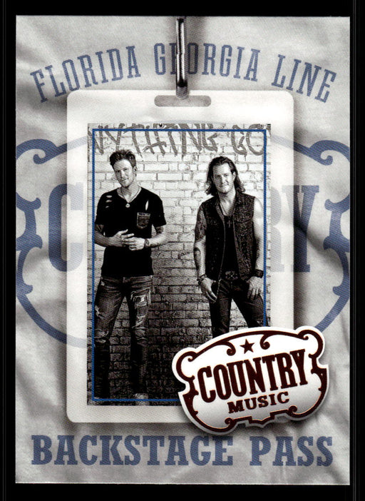 Florida Georgia Line 2014 Panini Country Music Front of Card