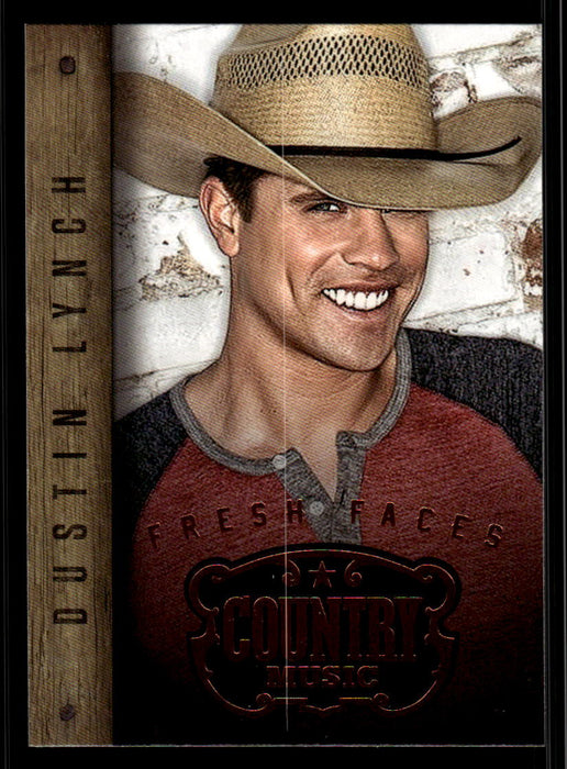 Dustin Lynch 2014 Panini Country Music Front of Card