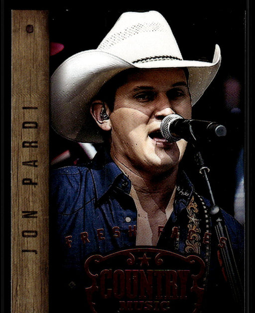 Jon Pardi 2014 Panini Country Music Front of Card