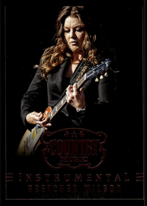 Gretchen Wilson 2014 Panini Country Music Front of Card