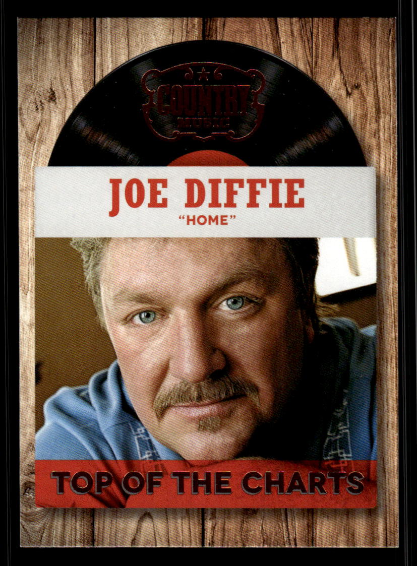 2014 Panini Country Music # 10 Joe Diffie Top of the Charts ...