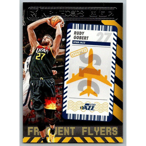 2020-21 Hoops Frequent Flyers #3 Rudy Gobert Utah Jazz - Collectible Craze America