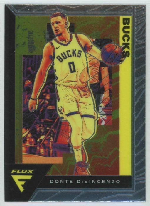 2020-21 Panini Flux #102 Donte DiVincenzo Milwaukee Bucks - Collectible Craze America