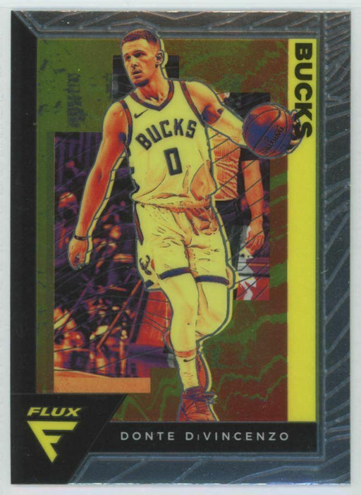 2020-21 Panini Flux #102 Donte DiVincenzo Milwaukee Bucks - Collectible Craze America