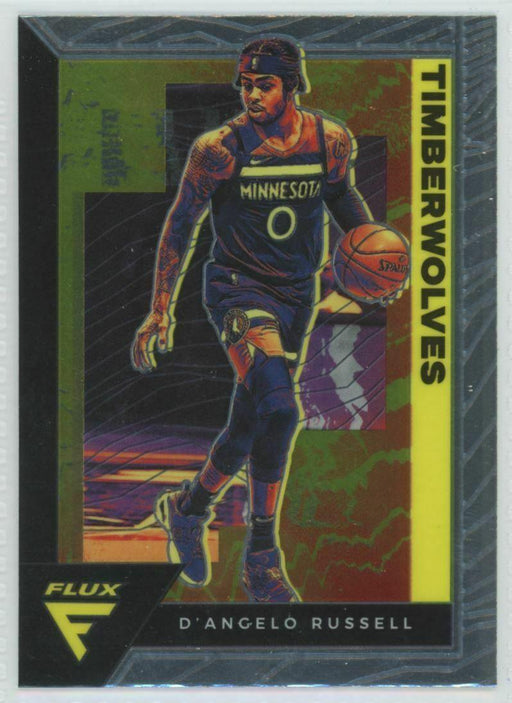 2020-21 Panini Flux #105 D'Angelo Russell Minnesota Timberwolves - Collectible Craze America