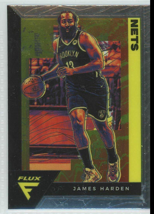 2020-21 Panini Flux #13 James Harden Brooklyn Nets - Collectible Craze America