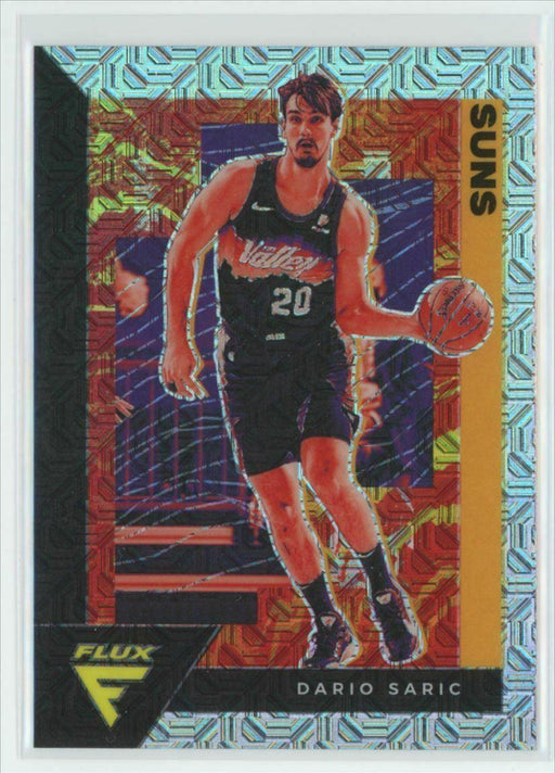 2020-21 Panini Flux #144 Dario Saric Phoenix Suns Silver Mojo Prizm - Collectible Craze America