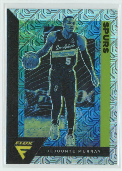 2020-21 Panini Flux #158 Dejounte Murray San Antonio Spurs Silver Mojo Prizm - Collectible Craze America