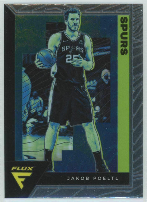 2020-21 Panini Flux #161 Jakob Poeltl San Antonio Spurs - Collectible Craze America