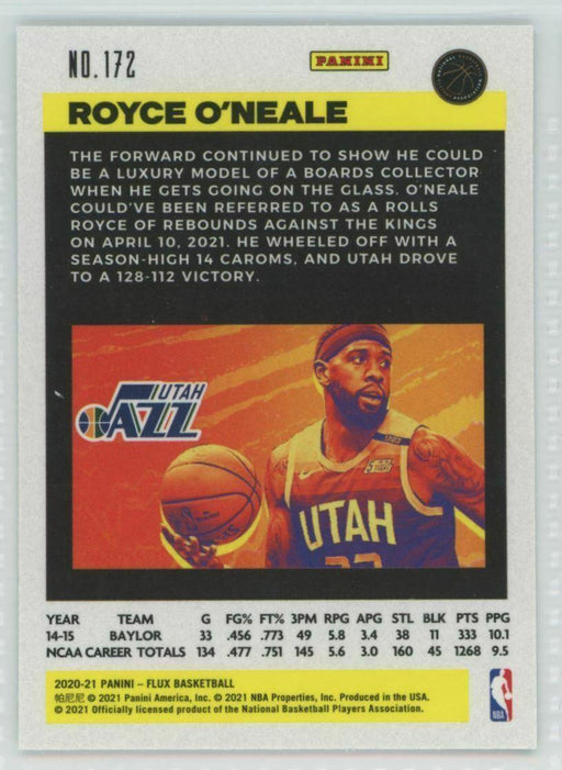 2020-21 Panini Flux #172 Royce O'Neale Utah Jazz - Collectible Craze America