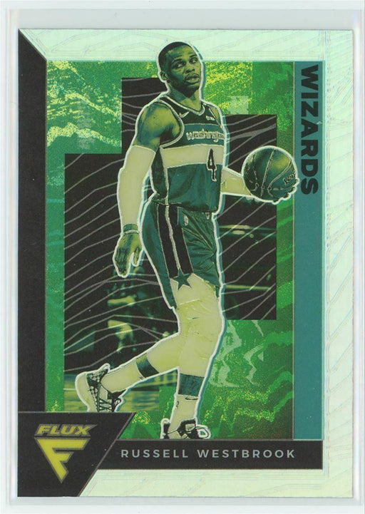 2020-21 Panini Flux #176 Russell Westbrook Washington Wizards Silver Prizm - Collectible Craze America