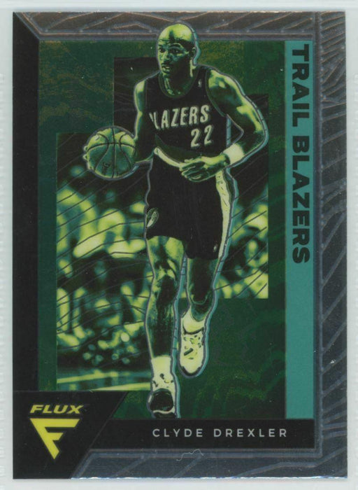 2020-21 Panini Flux #187 Clyde Drexler Portland Trail Blazers - Collectible Craze America