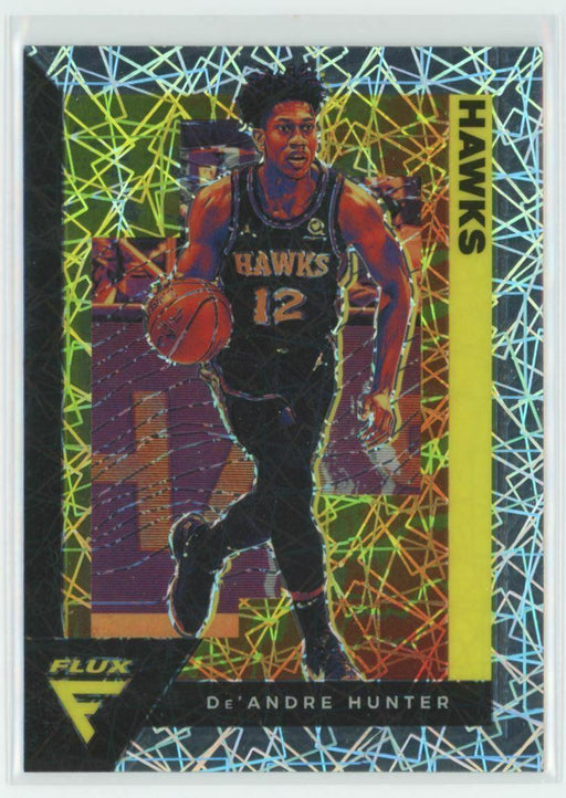 2020-21 Panini Flux #2 De'Andre Hunter Atlanta Hawks Laser Prizm - Collectible Craze America