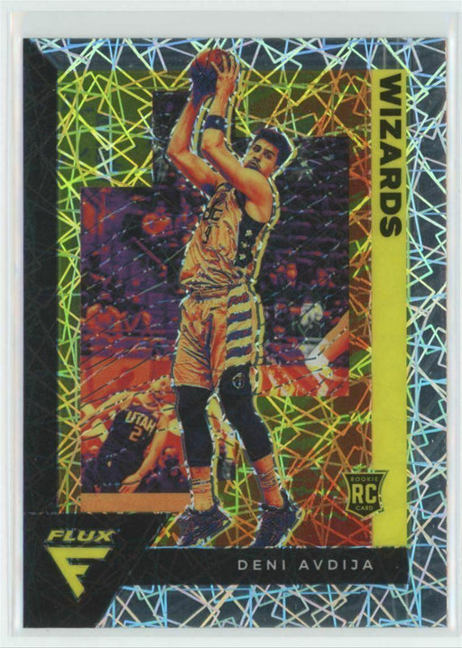 2020-21 Panini Flux #207 Deni Avdija RC Washington Wizards Laser Prizm - Collectible Craze America