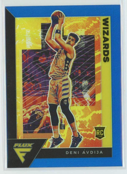 2020-21 Panini Flux #207 Deni Avdija RC Washington Wizards Light Blue Prizm - Collectible Craze America