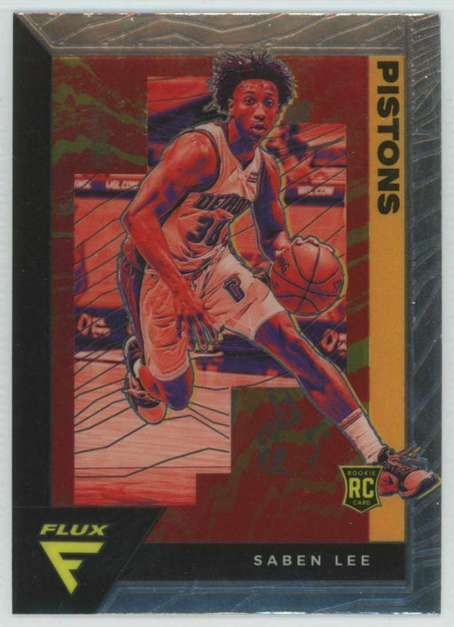 2020-21 Panini Flux #224 Saben Lee RC Detroit Pistons - Collectible Craze America