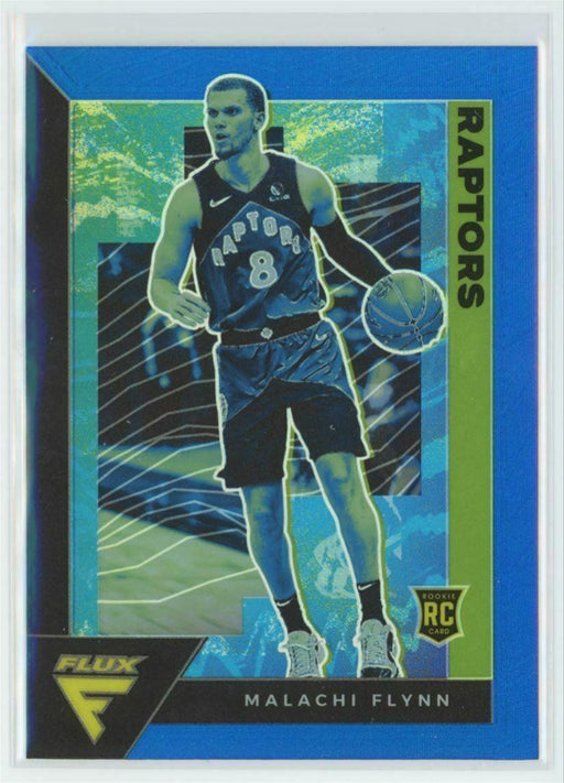 2020-21 Panini Flux #226 Malachi Flynn RC Toronto Raptors Light Blue Prizm - Collectible Craze America