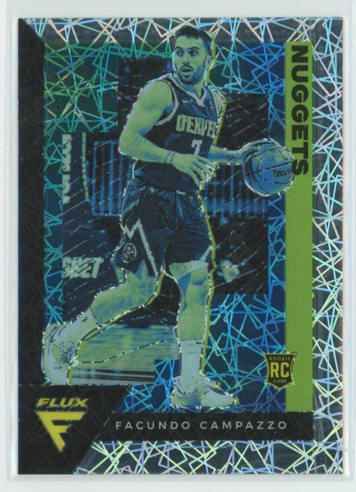 2020-21 Panini Flux #229 Facundo Campazzo RC Denver Nuggets Laser Prizm - Collectible Craze America