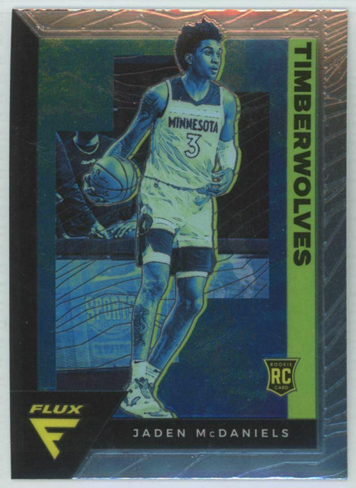 2020-21 Panini Flux #232 Jaden McDaniels RC Minnesota Timberwolves - Collectible Craze America