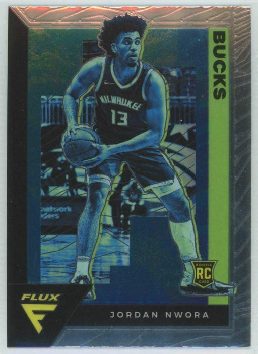 2020-21 Panini Flux #237 Jordan Nwora RC New York Knicks - Collectible Craze America