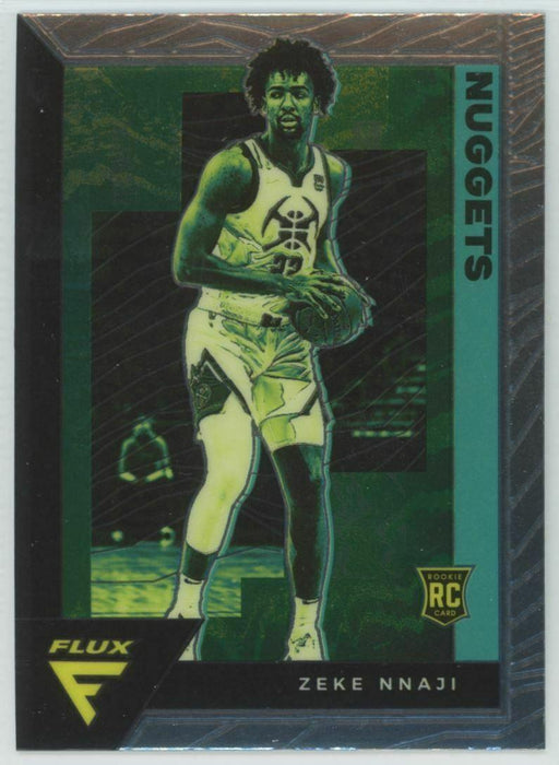 2020-21 Panini Flux #247 Zeke Nnaji RC Denver Nuggets - Collectible Craze America