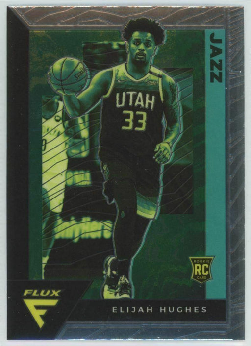 2020-21 Panini Flux #249 Elijah Hughes RC Utah Jazz - Collectible Craze America