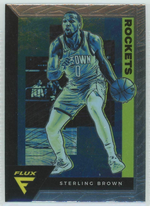 2020-21 Panini Flux #66 Sterling Brown Houston Rockets - Collectible Craze America