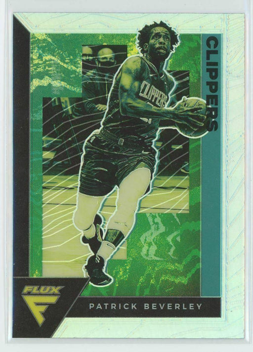 2020-21 Panini Flux #77 Patrick Beverley Los Angeles Clippers Silver Prizm - Collectible Craze America