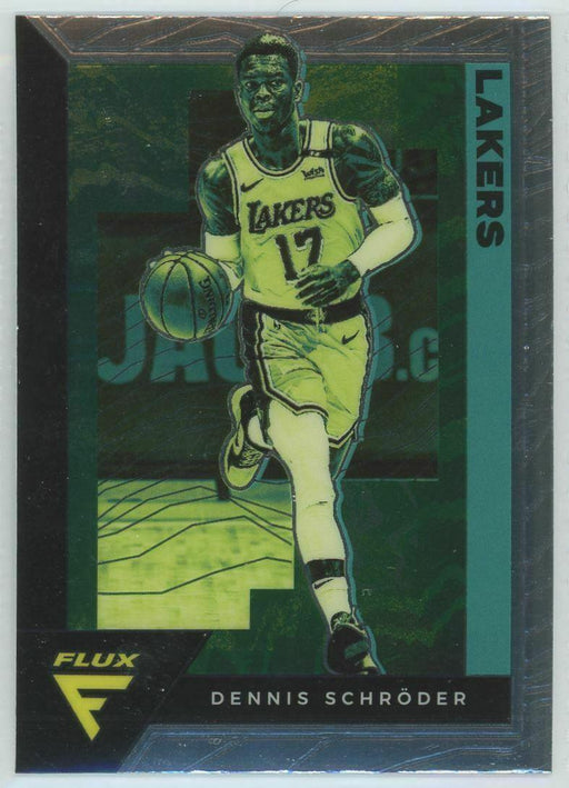 2020-21 Panini Flux #82 Dennis Schroder Los Angeles Lakers - Collectible Craze America