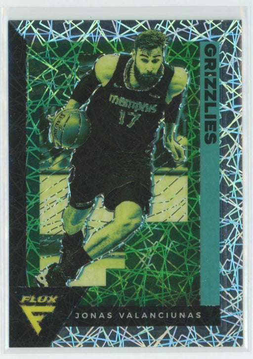 2020-21 Panini Flux #86 Jonas Valanciunas Memphis Grizzlies Laser Prizm - Collectible Craze America