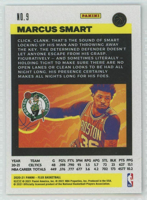 2020-21 Panini Flux #9 Marcus Smart Boston Celtics - Collectible Craze America