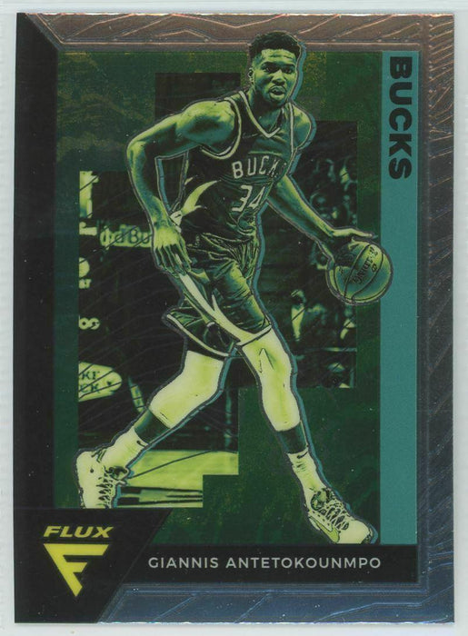 2020-21 Panini Flux #97 Giannis Antetokounmpo Milwaukee Bucks - Collectible Craze America